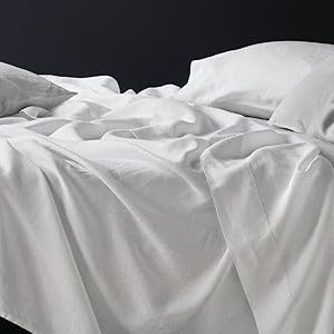 bedroom linen sheet set in pure linen